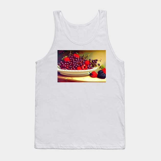 Berries Tank Top by Annka47